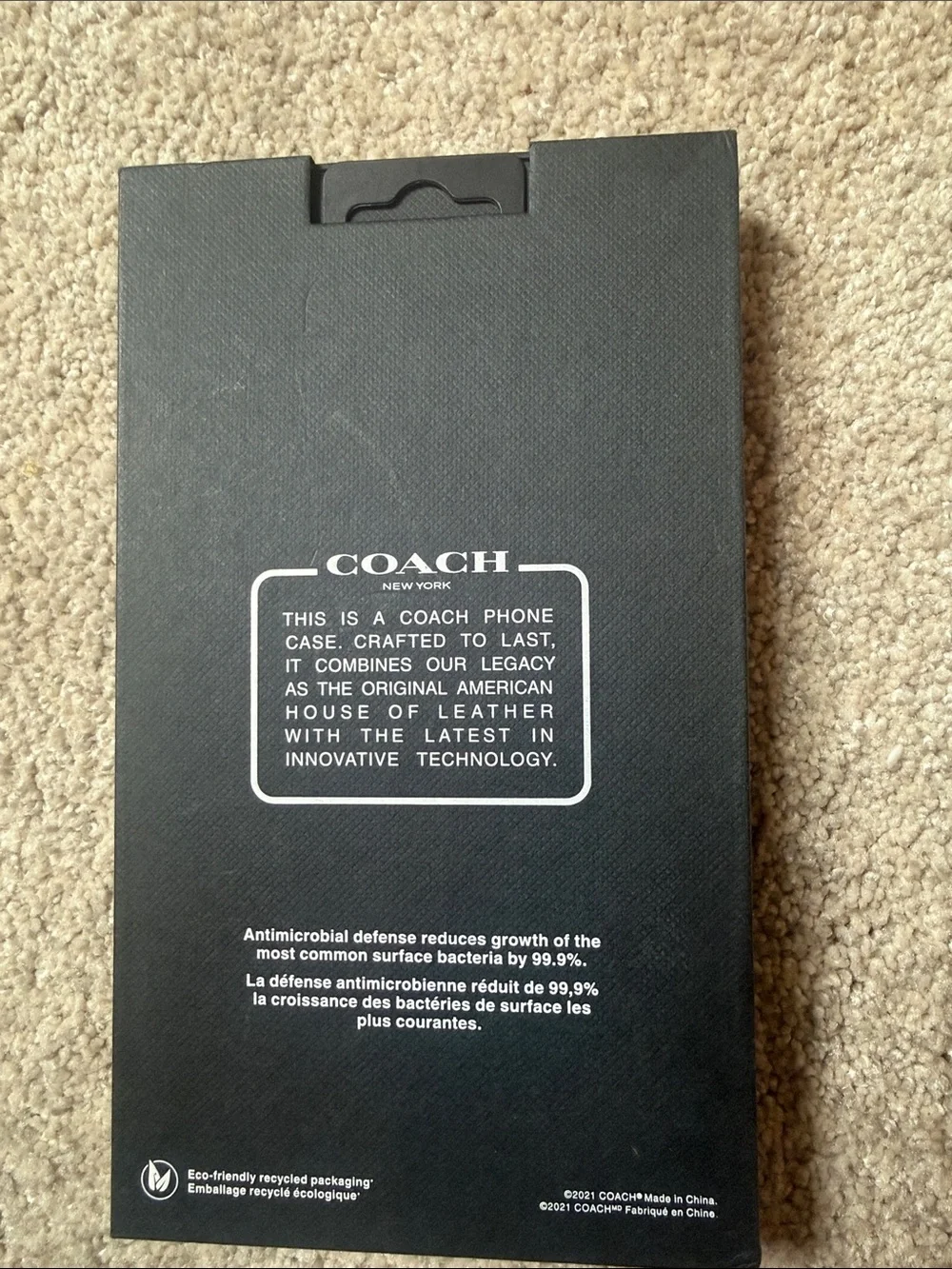 Coach 6.7” Daisy MagSafe-Compatible iPhone Case with Blue PopGrip